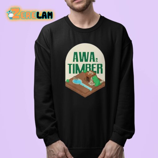 Awa And Timber Wolf Shirt