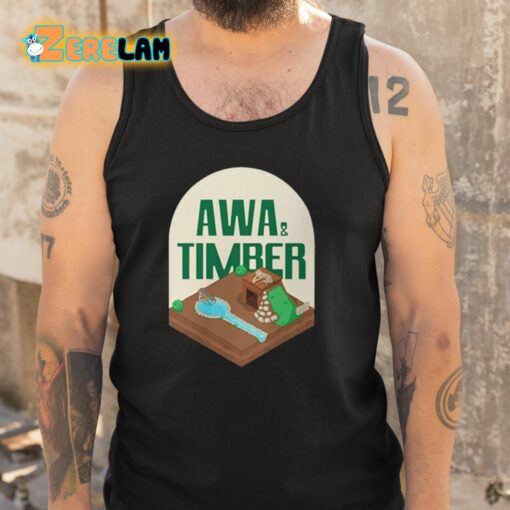 Awa And Timber Wolf Shirt