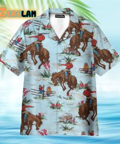 Bold Awesome Cowboy Hawaiian Shirt