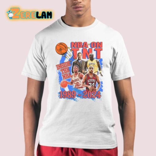 Basketball On TNT Inside The Basketball 1989-2024 Shirt