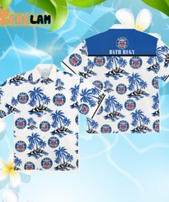 Rugby Premiership Rugby Tropical-Tree Hawaiian Shirt