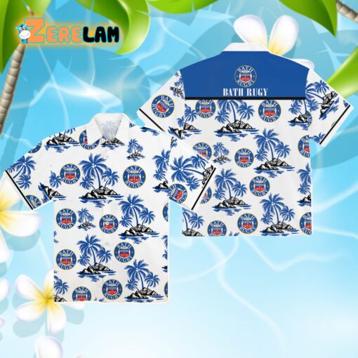 Rugby Premiership Rugby Tropical-Tree Hawaiian Shirt