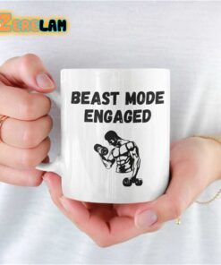 Beast Mode Engaged Gym Mug Father Day