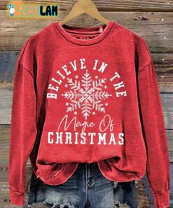 Believe In The Magic Christmas Sweatshirt