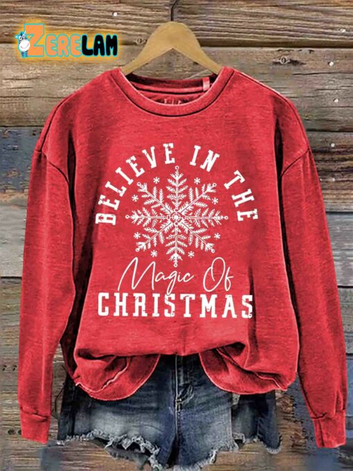 Believe In The Magic Christmas Sweatshirt