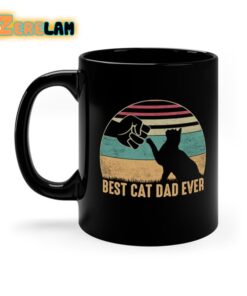 Best Cat Dad Ever Mug Father Day