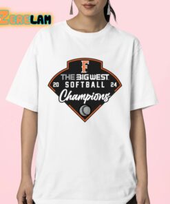 Big West Softball Cal State Fullerton Champions 2024 Shirt 23 1