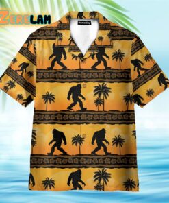Bigfoot Tropical Frangipani Tropical Hawaiian Shirt