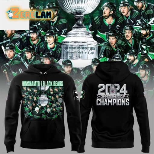 Black Bears 2024 Commissioners Cup Champions Hoodie