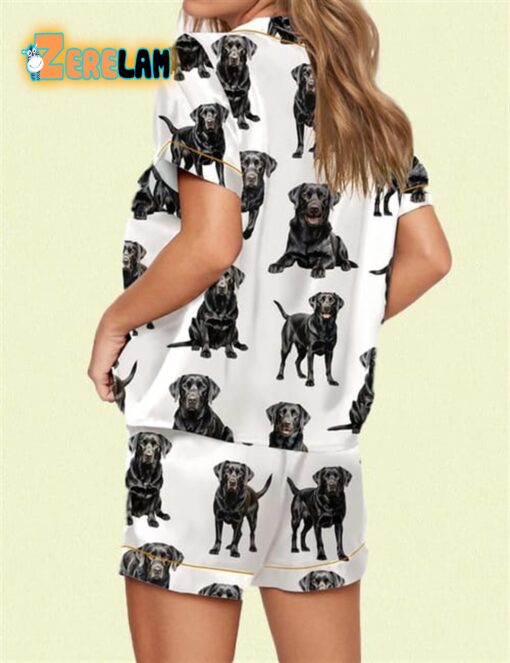 Black Labrador Pajama Set