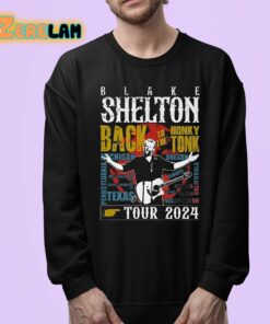 Blake Shelton Back To The Honky Tonk Tour 2024 Shirt 24 1