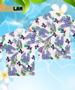 Bluebonnet Texas Hawaiian Shirt