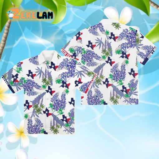 Bluebonnet Texas Hawaiian Shirt