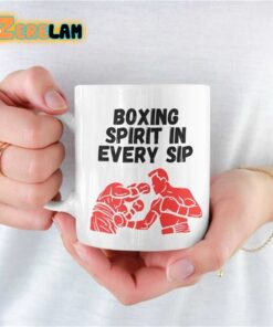 Boxing Spirit In Every Sip Mug Father Day