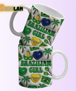 Brazilian Girl Inflated Mug