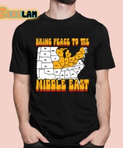 Bring Peace To The Middle East Usa Map Shirt 1 1