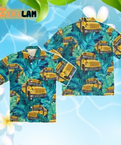 Bus Driver Tropical Hawaiian Shirt