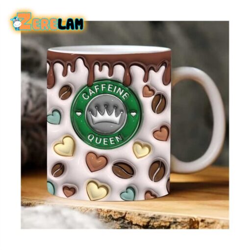 Caffeine Queen Inflated Mug