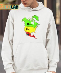 Canada Usa Mexico Map Shirt 4 1