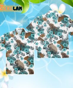 Capybara Tropical Hawaiian Shirt