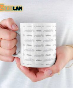 Car Pattern Mug Father Day