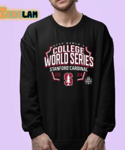 Cardinal 2024 Softball Womens College World Series Total Runs Shirt 24 1