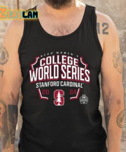 Cardinal 2024 Softball Womens College World Series Total Runs Shirt 5 1