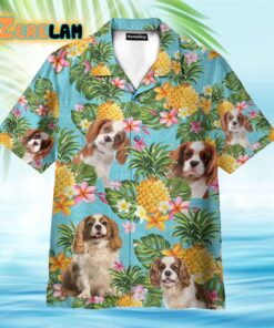 Cavalier King Charles Spaniel Pineapple Hawaiian Shirt