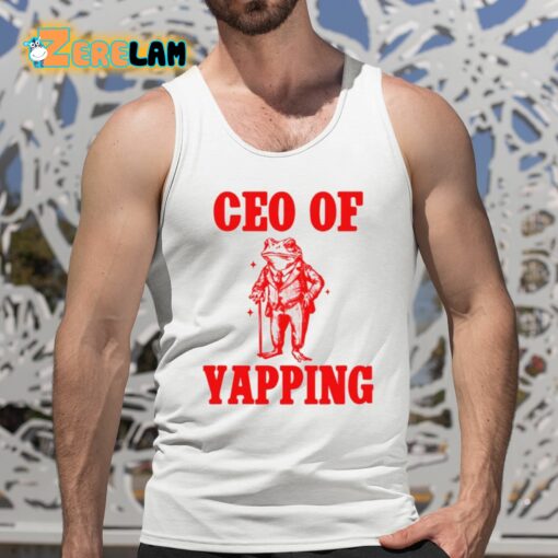 Ceo Of Yapping Frog Shirt