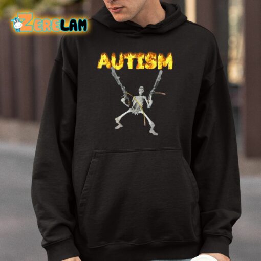 Cera Gibson Autism Skeleton Meme Shirt
