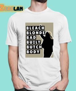 Chris Evans Marjorie Taylor Bleach Blonde Bad Built Butch Body Shirt