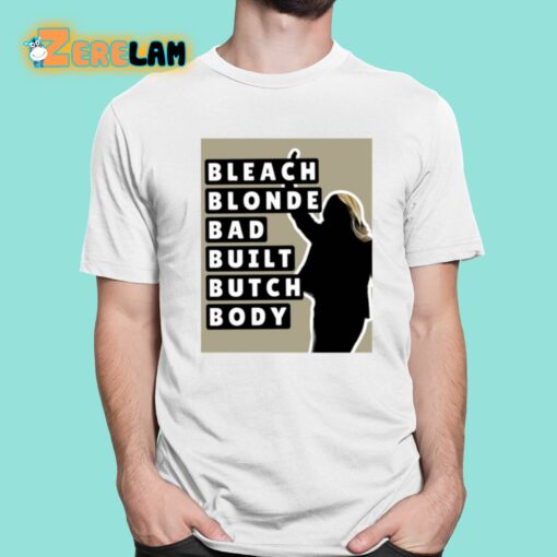 Chris Evans Marjorie Taylor Bleach Blonde Bad Built Butch Body Shirt