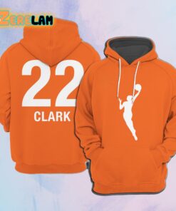 Clark Indiana Fever Orange Hoodie
