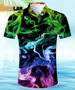 Colorful Smoke Hawaiian Shirt