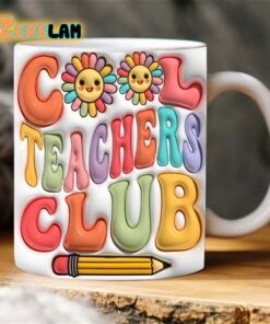 Cool Teacher Club Inflated Mug