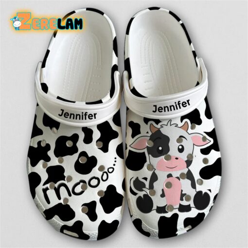 Cow Moo Clogs Crocs