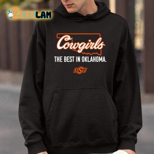 Cowgirls The Best In Oklahoma Shirt