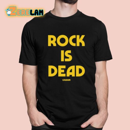 Creem Rock Is Dead Shirt