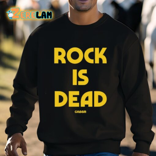 Creem Rock Is Dead Shirt