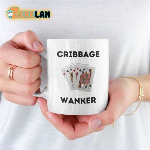 Cribbage Wanker Mug Father Day