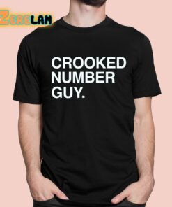 Crooked Number Guy Shirt