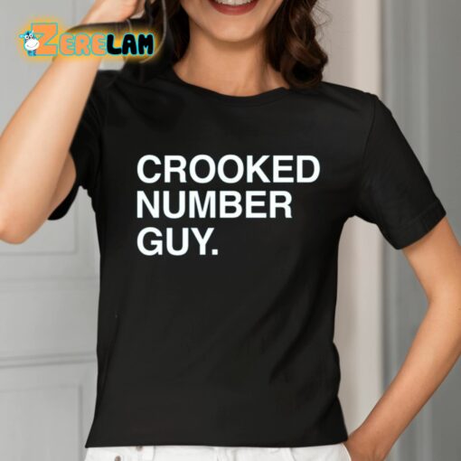 Crooked Number Guy Shirt