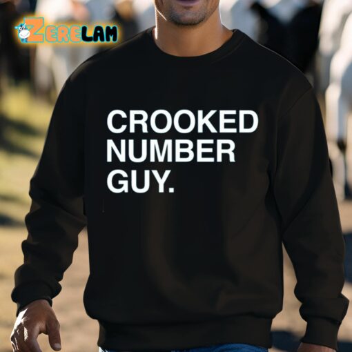 Crooked Number Guy Shirt