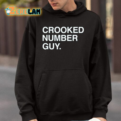Crooked Number Guy Shirt