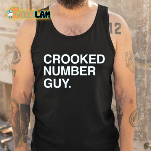 Crooked Number Guy Shirt