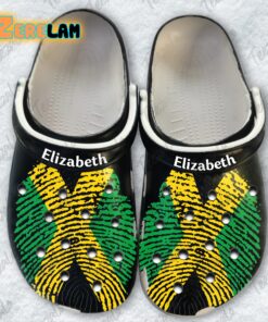 DNA Jamaica Flag Clogs Crocs