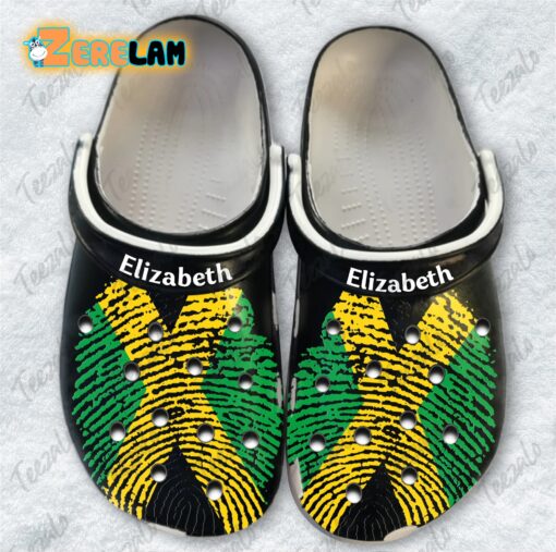 DNA Jamaica Flag Clogs Crocs