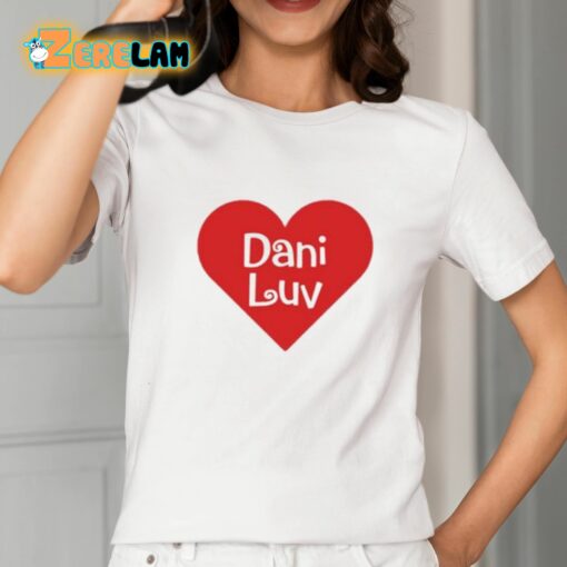 Dani Luv Heart Shirt