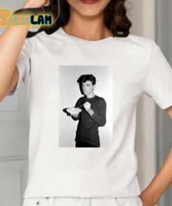 David Byrne Eating Cereal Shirt 2 1