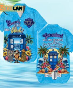 Doctor Who Summer is Here Don’t Blink Hawaiian Shirt